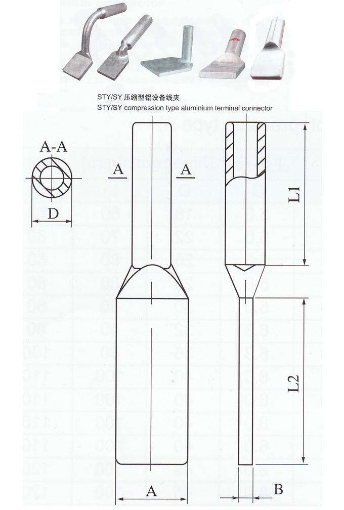 压缩型铝设备线夹,C型线夹